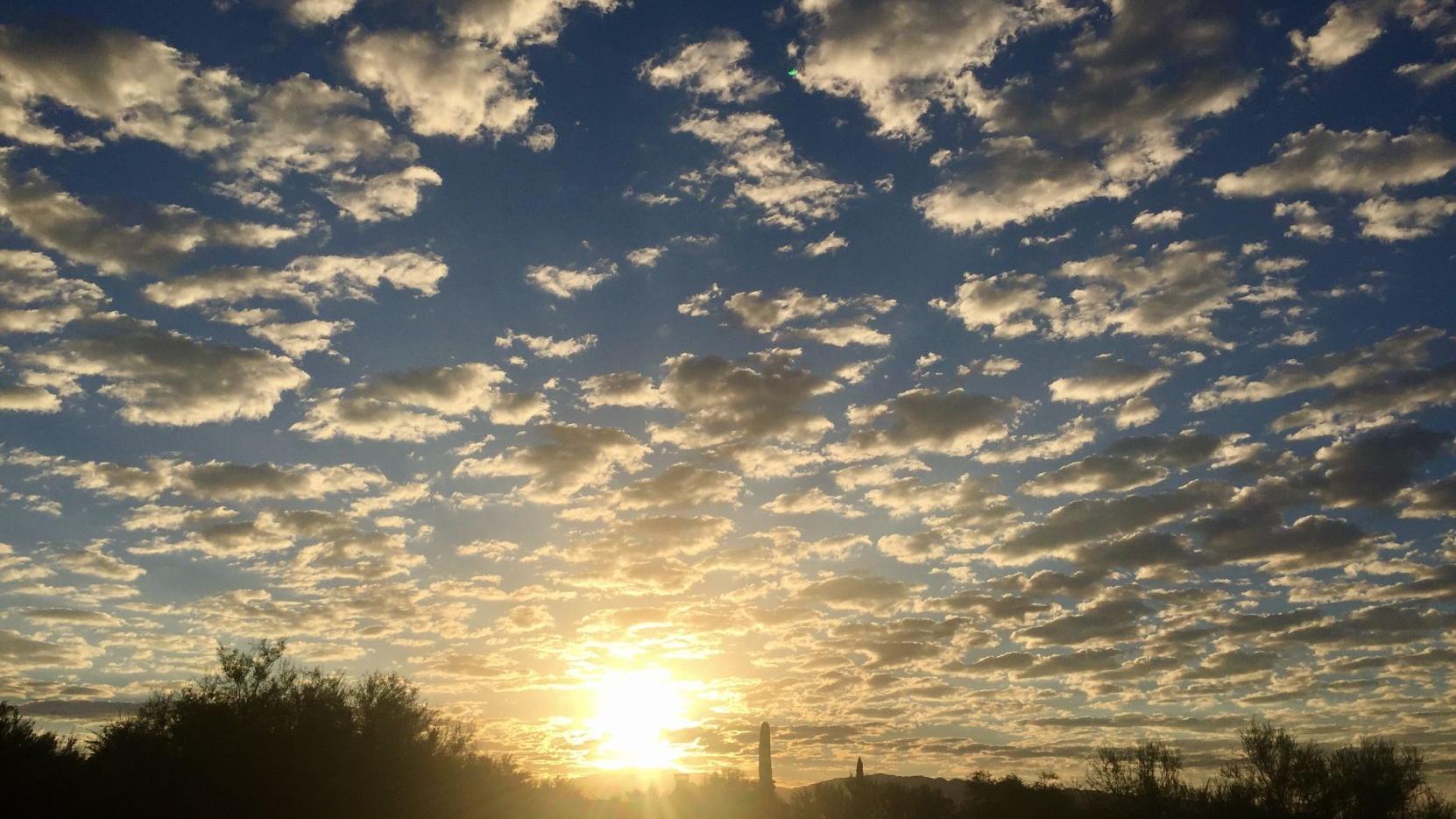 Tucson weather: Cloudy skies with a breezy afternoon